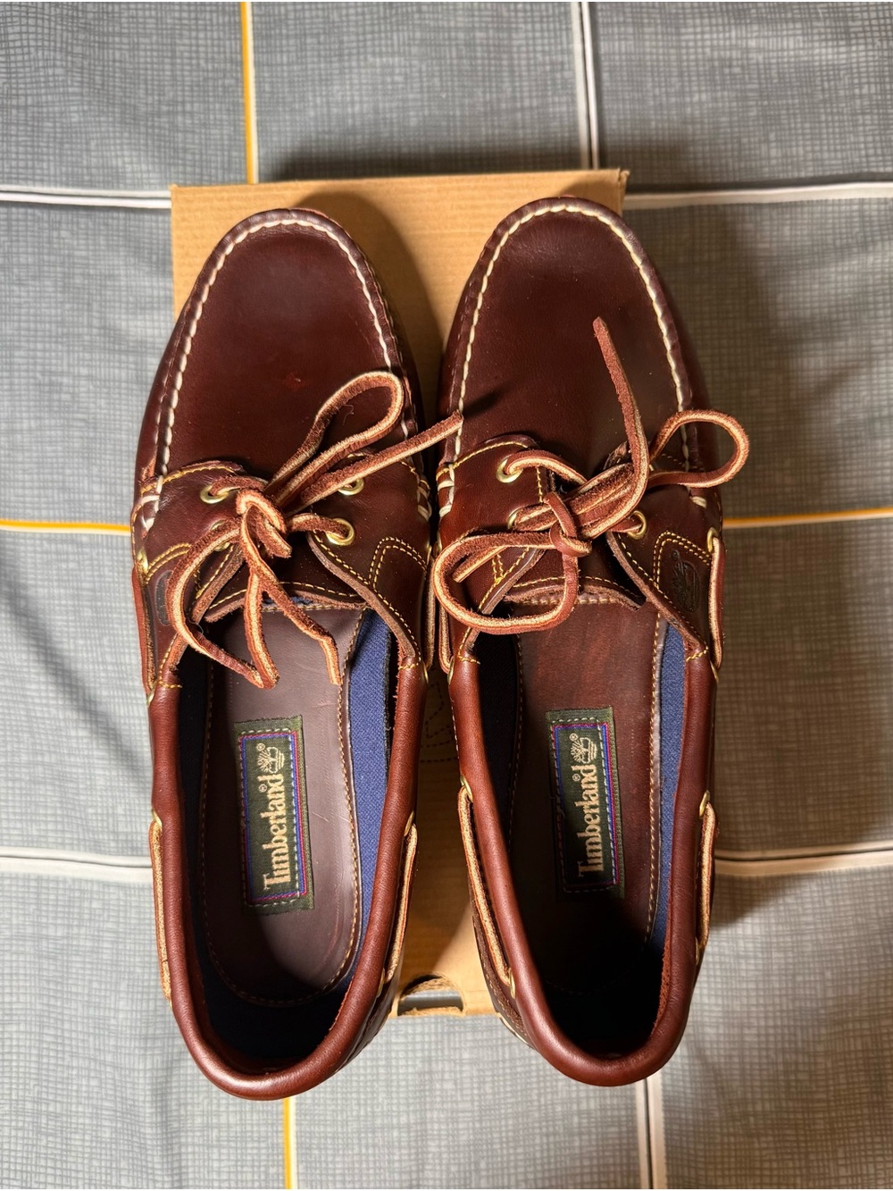 👠NWT Timberland Women’s Dark Brown Leather 2-Eye Boat Shoes